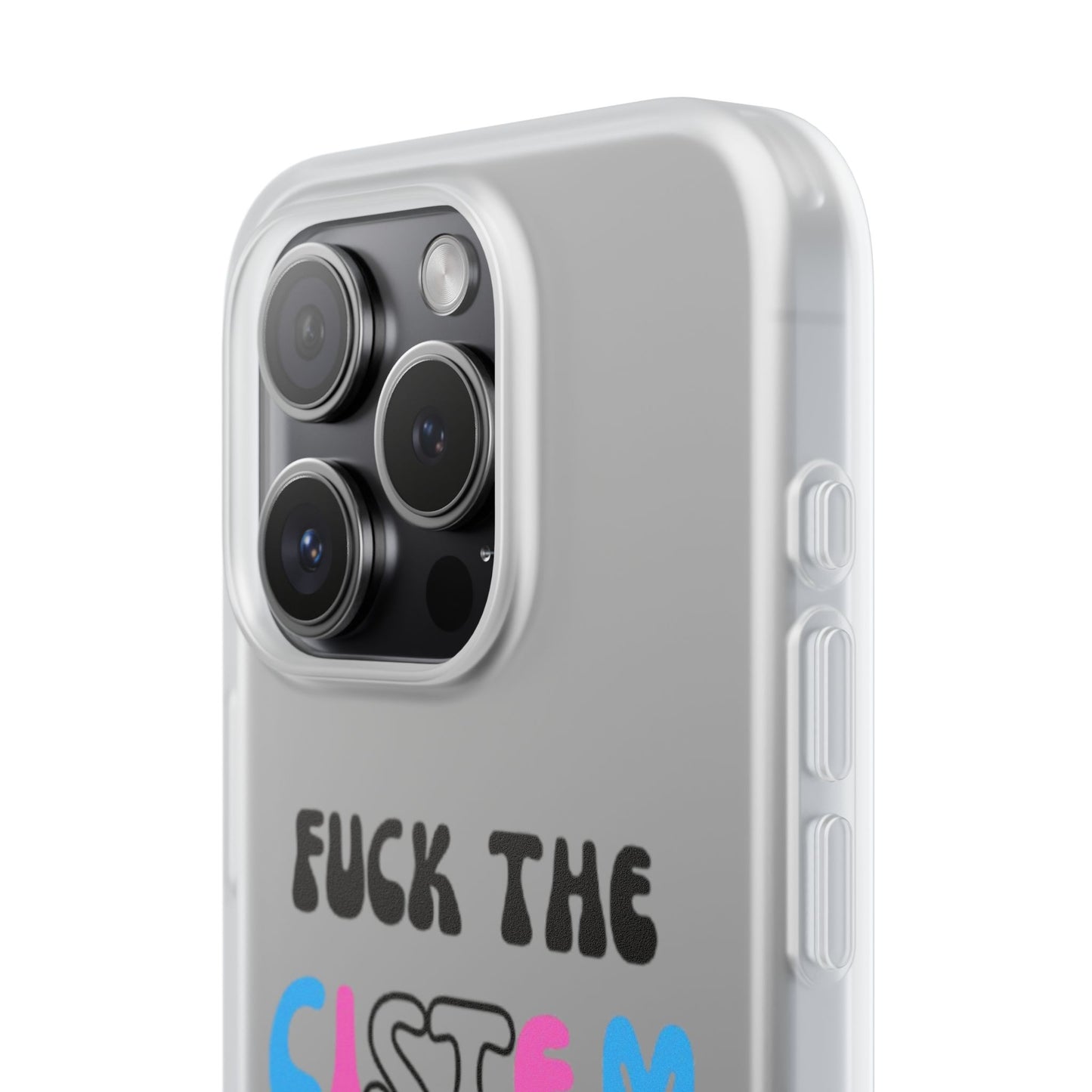 Bold Protest Flexi Case | Phone Cover for Activists, LGBTQ+ Pride, Statement Accessory, Gift for Change-Makers, Motivational Phone Case