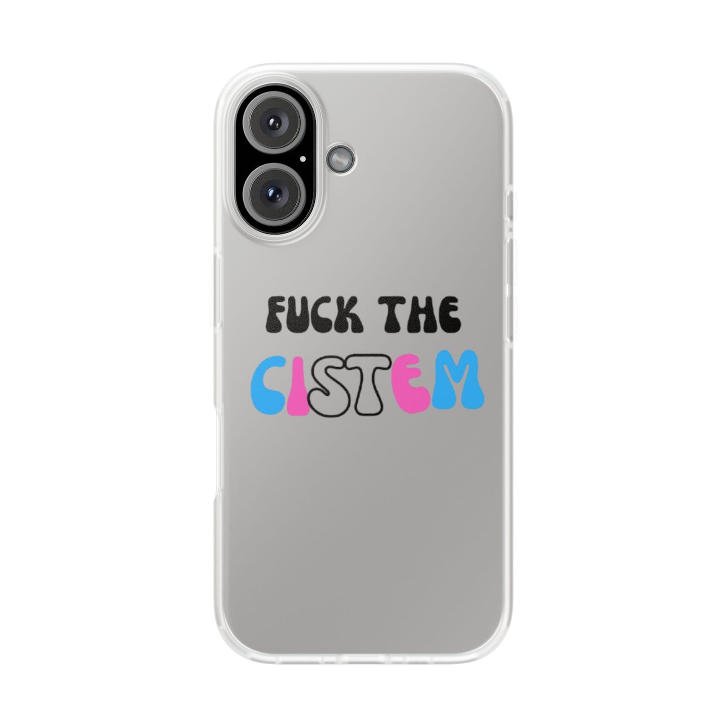 Bold Protest Flexi Case | Phone Cover for Activists, LGBTQ+ Pride, Statement Accessory, Gift for Change-Makers, Motivational Phone Case