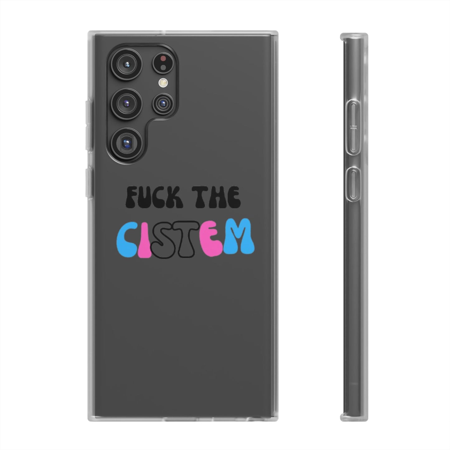 Bold Protest Flexi Case | Phone Cover for Activists, LGBTQ+ Pride, Statement Accessory, Gift for Change-Makers, Motivational Phone Case