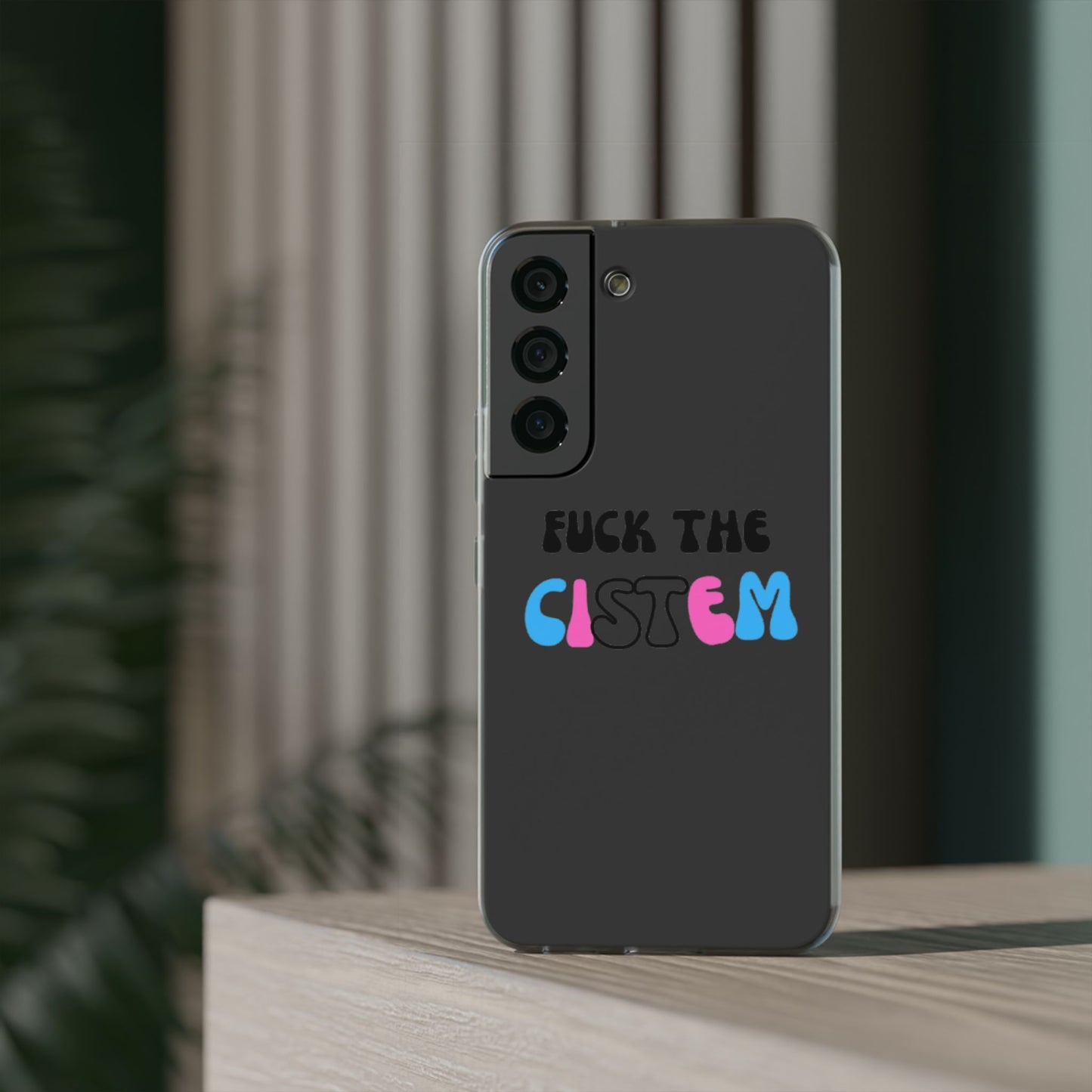 Bold Protest Flexi Case | Phone Cover for Activists, LGBTQ+ Pride, Statement Accessory, Gift for Change-Makers, Motivational Phone Case