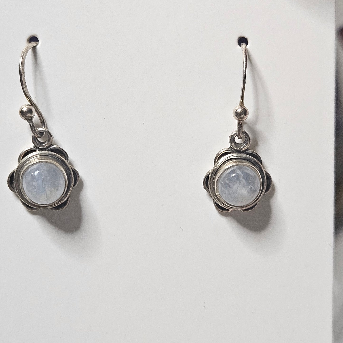 Sterling Silver Moonstone Earrings