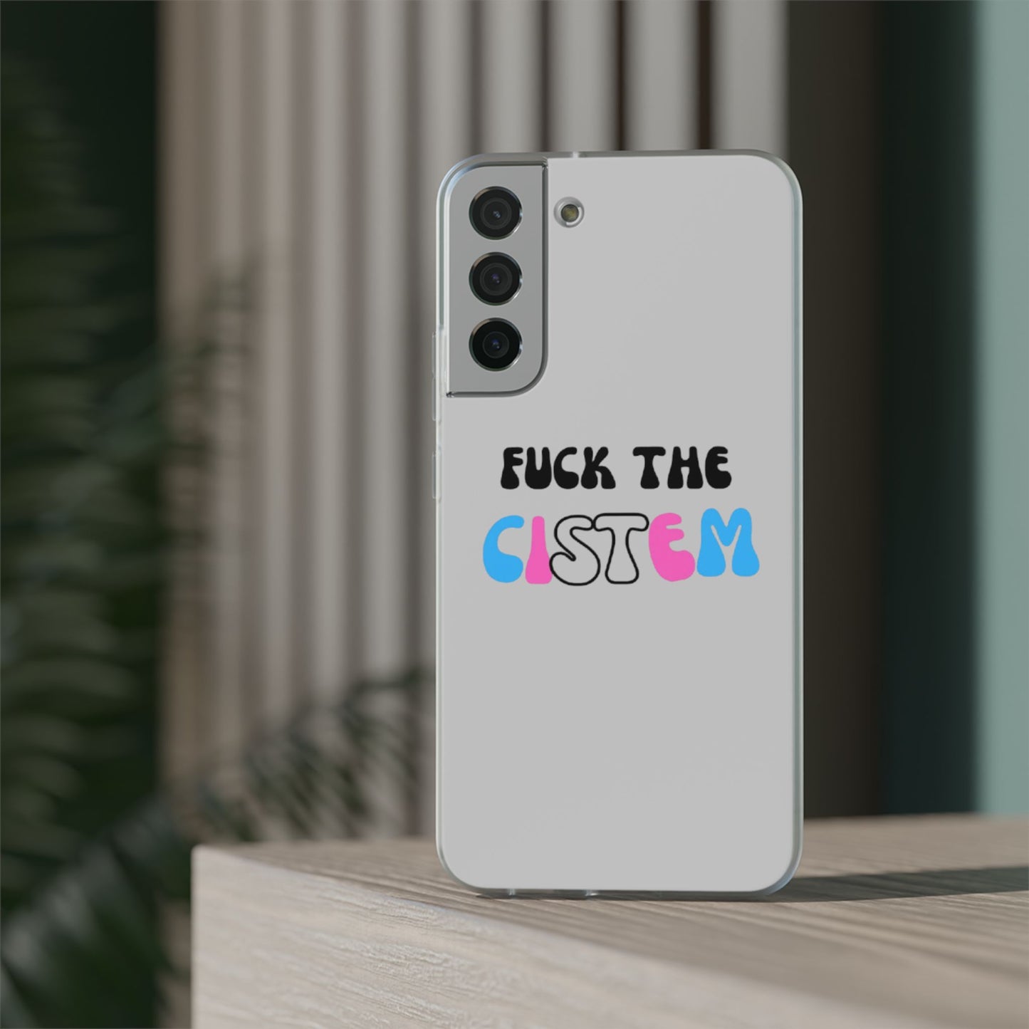 Bold Protest Flexi Case | Phone Cover for Activists, LGBTQ+ Pride, Statement Accessory, Gift for Change-Makers, Motivational Phone Case