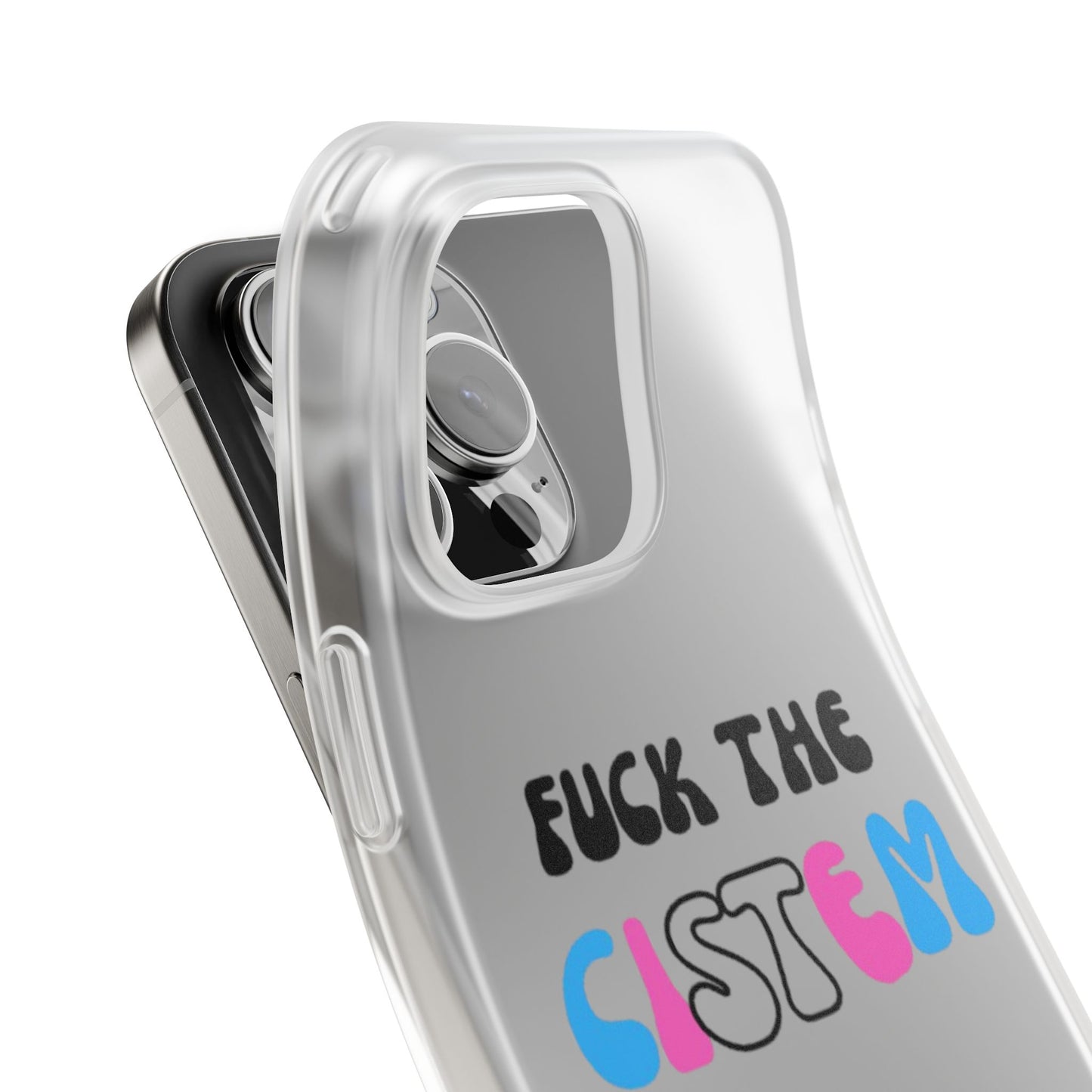 Bold Protest Flexi Case | Phone Cover for Activists, LGBTQ+ Pride, Statement Accessory, Gift for Change-Makers, Motivational Phone Case