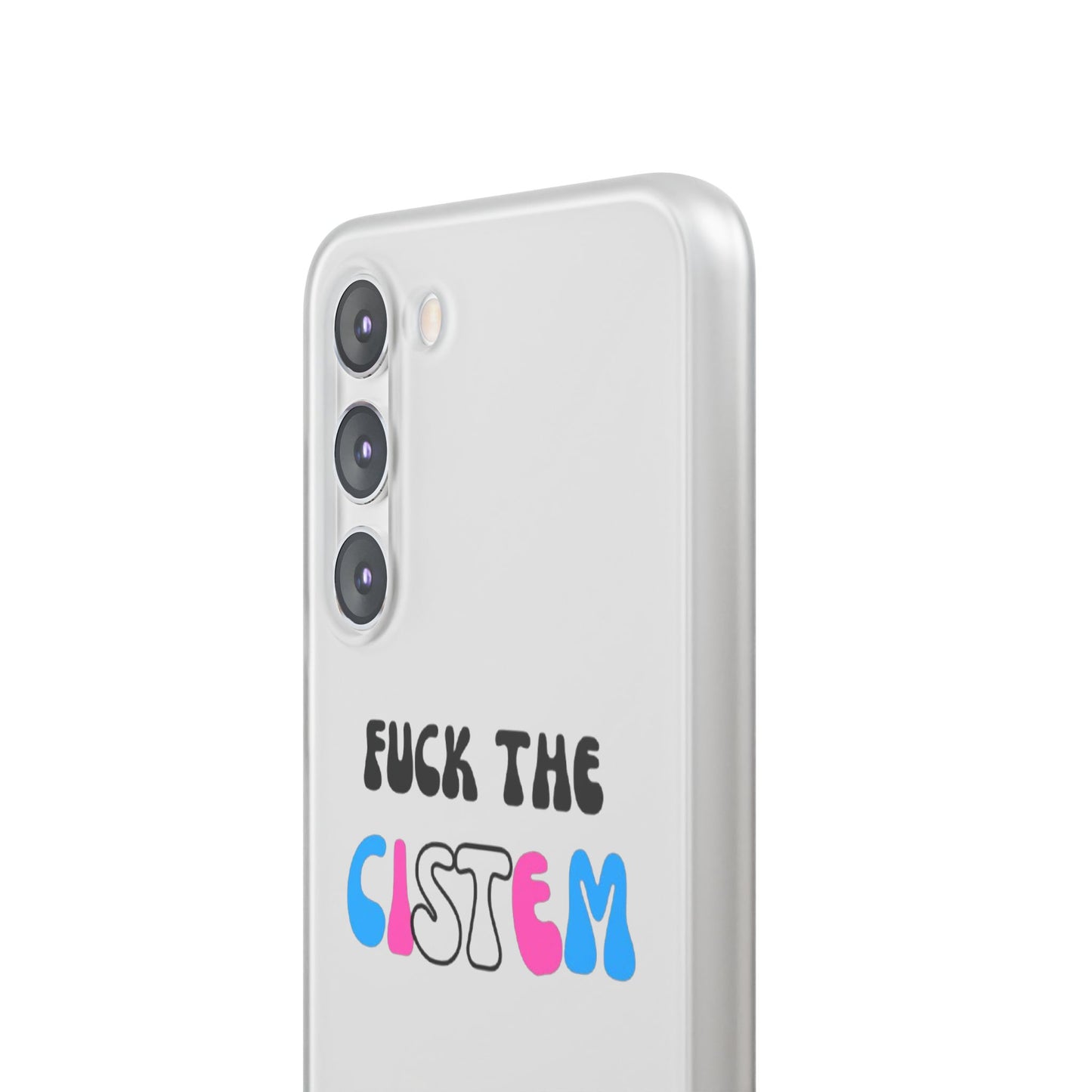 Bold Protest Flexi Case | Phone Cover for Activists, LGBTQ+ Pride, Statement Accessory, Gift for Change-Makers, Motivational Phone Case