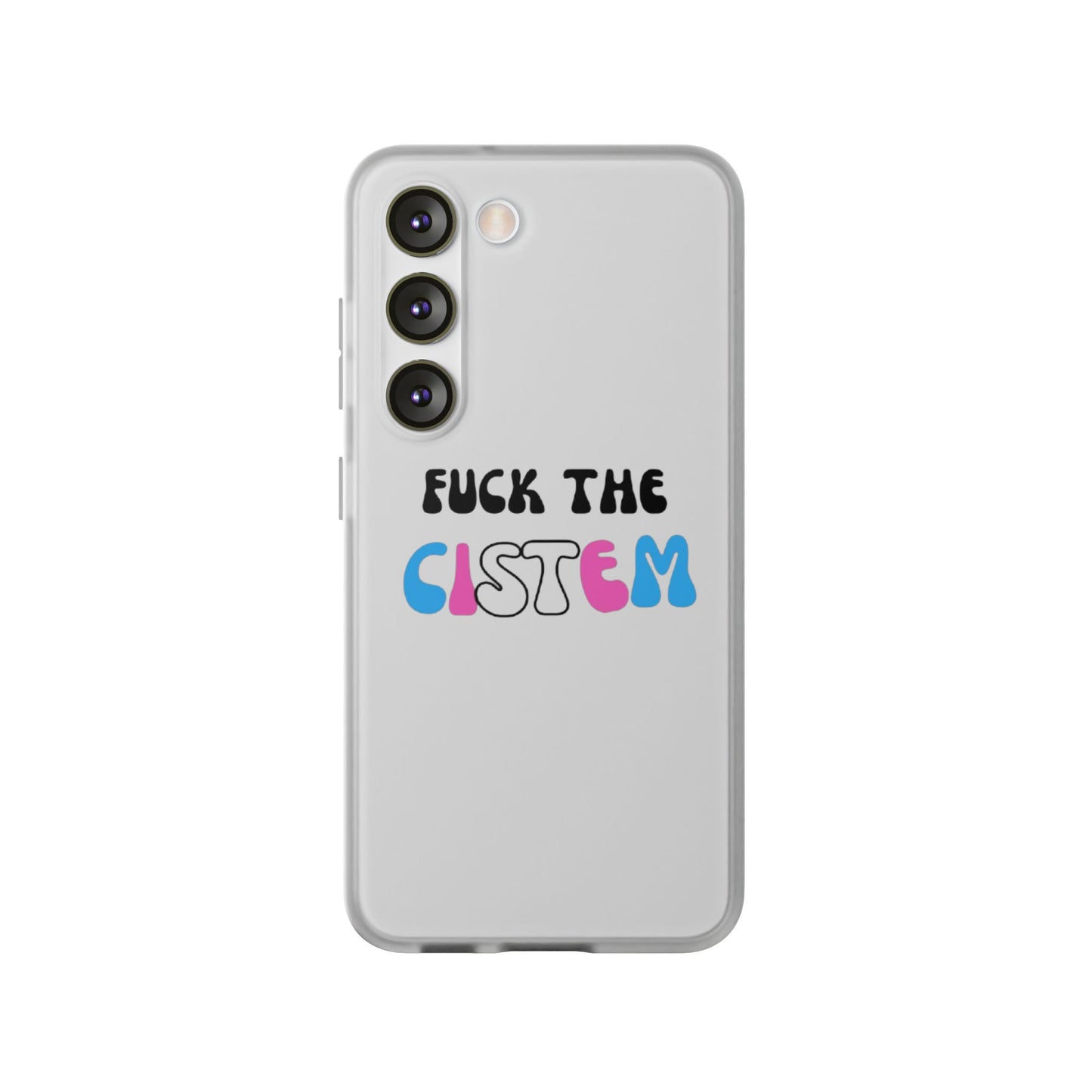 Bold Protest Flexi Case | Phone Cover for Activists, LGBTQ+ Pride, Statement Accessory, Gift for Change-Makers, Motivational Phone Case