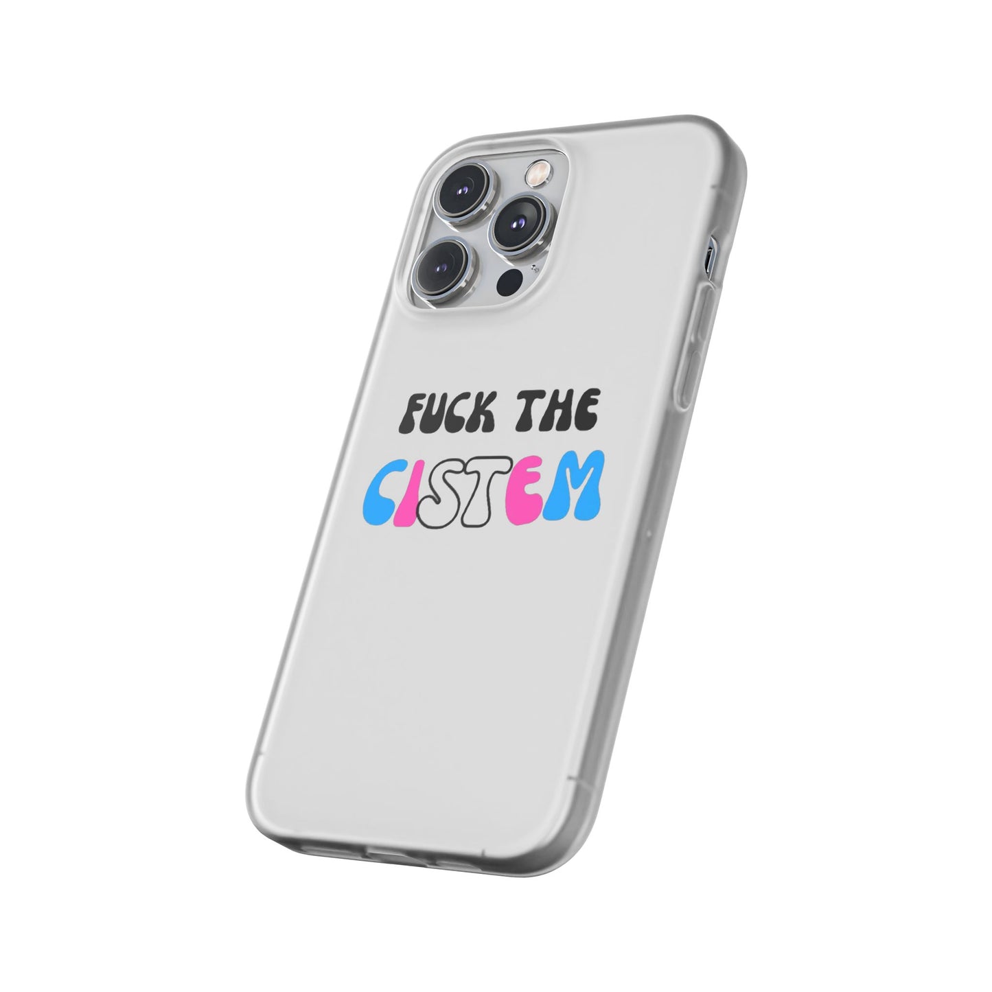 Bold Protest Flexi Case | Phone Cover for Activists, LGBTQ+ Pride, Statement Accessory, Gift for Change-Makers, Motivational Phone Case